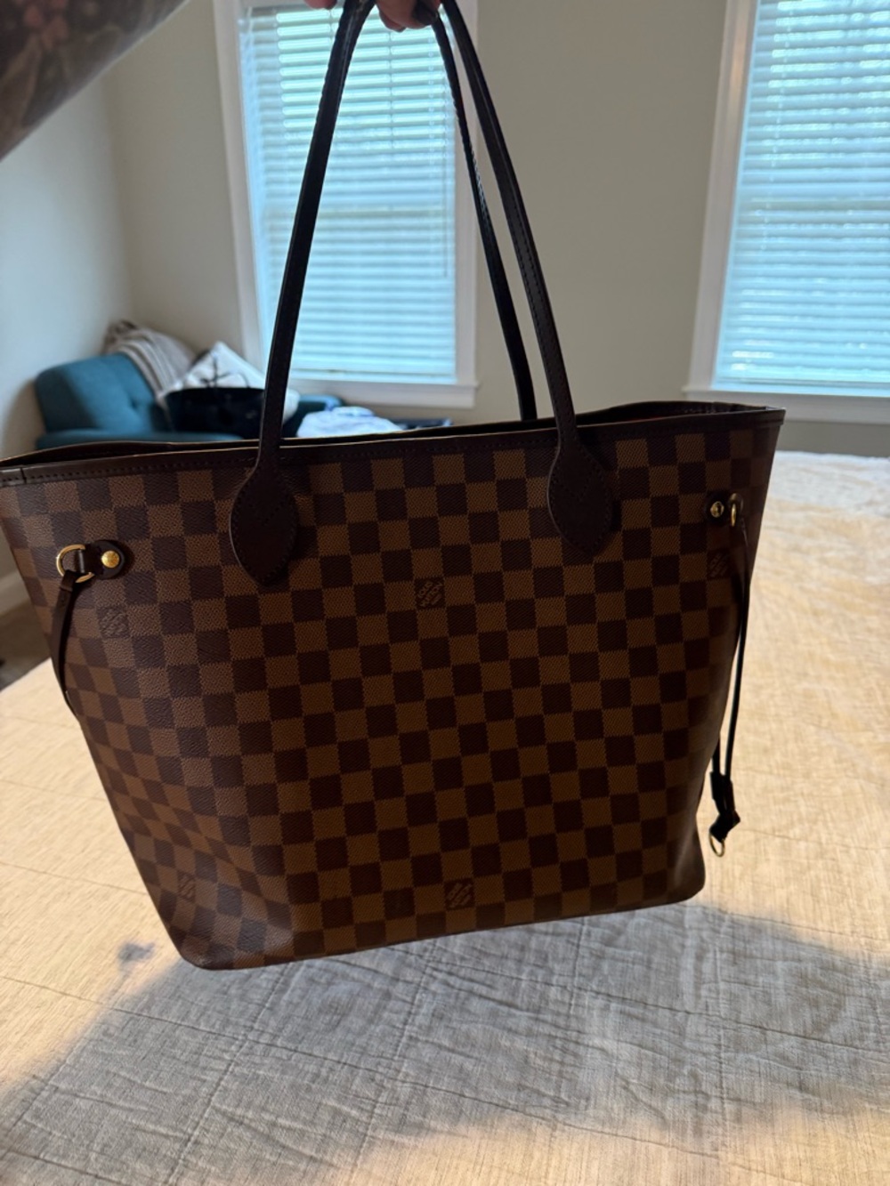 Luis Vuitton Neverfull MM with Pouch! - Picture 2 of 6